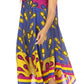 Sakkas Urbi Women's Casual African Print Beach Sleeveless Cover-up Caftan Dress - Buy One Get One