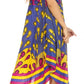 Sakkas Urbi Women's Casual African Print Beach Sleeveless Cover-up Caftan Dress - Buy One Get One