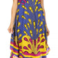 Sakkas Urbi Women's Casual African Print Beach Sleeveless Cover-up Caftan Dress - Buy One Get One