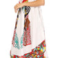 Sakkas Urbi Women's Casual African Print Beach Sleeveless Cover-up Caftan Dress - Buy One Get One