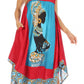 Sakkas Urbi Women's Casual African Print Beach Sleeveless Cover-up Caftan Dress - Buy One Get One