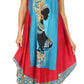 Sakkas Urbi Women's Casual African Print Beach Sleeveless Cover-up Caftan Dress - Buy One Get One