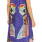 Sakkas Urbi Women's Casual African Print Beach Sleeveless Cover-up Caftan Dress - Buy One Get One