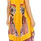 Sakkas Urbi Women's Casual African Print Beach Sleeveless Cover-up Caftan Dress - Buy One Get One