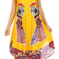 Sakkas Urbi Women's Casual African Print Beach Sleeveless Cover-up Caftan Dress - Buy One Get One