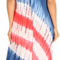 Sakkas Sara Women's Patriotic Flag Loose Summer Casual Dress Lightweight Print