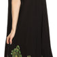 Sakkas Batik Hindi Cap Sleeve Caftan Dress / Cover Up
