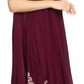 Sakkas Batik Hindi Cap Sleeve Caftan Dress / Cover Up