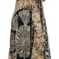 Sakkas Batik Medallion Handkerchief Hem Adjustable Dress