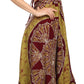 Sakkas Batik Medallion Handkerchief Hem Adjustable Dress
