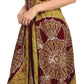 Sakkas Batik Medallion Handkerchief Hem Adjustable Dress