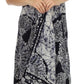 Sakkas Batik Medallion Handkerchief Hem Adjustable Dress