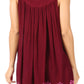 Sakkas Batik Embroidered V-Neck Sleeveless Blouse
