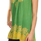 Sakkas Batik Embroidered V-Neck Sleeveless Blouse
