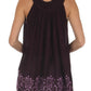 Sakkas Batik Embroidered V-Neck Sleeveless Blouse