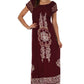 Sakkas Leilani Batik Maxi Dress