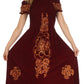 Sakkas Leilani Batik Maxi Dress