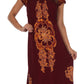 Sakkas Leilani Batik Maxi Dress
