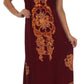 Sakkas Leilani Batik Maxi Dress