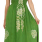 Sakkas Leilani Batik Maxi Dress