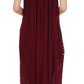 Sakkas Batik Stripe Sleeveless Caftan Dress