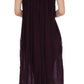 Sakkas Batik Stripe Sleeveless Caftan Dress