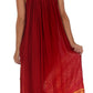 Sakkas Batik Stripe Sleeveless Caftan Dress