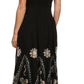 Vestido con bordados Batik de Sakkas con cintura imperio
