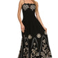 Vestido con bordados Batik de Sakkas con cintura imperio