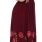 Vestido con bordados Batik de Sakkas con cintura imperio