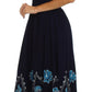 Vestido con bordados Batik de Sakkas con cintura imperio
