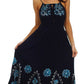 Vestido con bordados Batik de Sakkas con cintura imperio