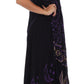 Sakkas Moon and Stars Batik Caftan Tank Dress / Cover Up