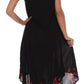 Sakkas Moon and Stars Batik Caftan Tank Dress / Cover Up