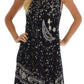 Sakkas Moon and Stars Batik Caftan Tank Dress / Cover Up