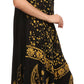 Sakkas Moon and Stars Batik Caftan Tank Dress / Cover Up