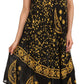 Sakkas Moon and Stars Batik Caftan Tank Dress / Cover Up