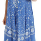 Sakkas Moon and Stars Batik Caftan Tank Dress / Cover Up