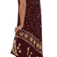 Sakkas Moon and Stars Batik Caftan Tank Dress / Cover Up