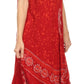 Sakkas Moon and Stars Batik Caftan Tank Dress / Cover Up