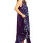 Sakkas Moon and Stars Batik Caftan Tank Dress / Cover Up
