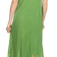Sakkas Moon and Stars Batik Caftan Tank Dress / Cover Up