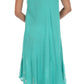 Sakkas Moon and Stars Batik Caftan Tank Dress / Cover Up