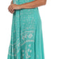 Sakkas Moon and Stars Batik Caftan Tank Dress / Cover Up