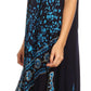 Sakkas Moon and Stars Batik Caftan Tank Dress / Cover Up