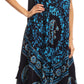 Sakkas Moon and Stars Batik Caftan Tank Dress / Cover Up