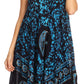 Sakkas Moon and Stars Batik Caftan Tank Dress / Cover Up