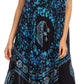 Sakkas Moon and Stars Batik Caftan Tank Dress / Cover Up