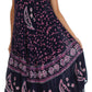 Sakkas Moon and Stars Batik Caftan Tank Dress / Cover Up