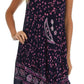 Sakkas Moon and Stars Batik Caftan Tank Dress / Cover Up
